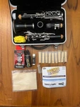 Harmony Clarinet Black With Hard Case, 2 Mouthpieces, Extra Reeds, Oil, Cleaning. Fixed Price $99.99.