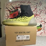 Adidas Yeezy Basketball Knit Energy Glow HR0811 Yellow High Top 2022 Men's. Fixed Price $200.00.