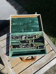 Boosey And Hawkes London Series 1-10 Clarinet W/ Original Mouthpiece + Case. Fixed Price $89.00.
