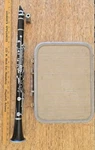 Vintage Le Nance Clarinet Made Germany Wood & Silver Case Very Nice. Fixed Price $40.00.
