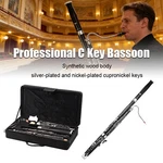 Professional Key Bassoon Woodwind Instrument Synthetic Body With Case. Fixed Price $599.98.