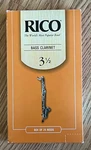 Brand New 25 Pack - Bass Clarinet Rico Strength 3.5. Fixed Price $23.00.