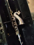 Selmer Student Model 1430 Bass Clarinet, Nice Condition, Plays Perfectly!. Fixed Price $1000.00.