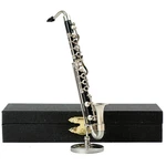 Miniature Bass Clarinet With Stand Case Musical Instrument Clar.... Fixed Price $24.50.