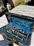 Vintage Hard Rubber Continental Clarion Black Usa Clarinet French Mouthpiece. Fixed Price $59.00.