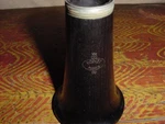 Vintage Noblet Clarinet Paris France Grenadilla Wood Flat Mid Century. Fixed Price $395.00.