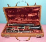 Antique 1920'S The Pedler Co Elkhart Ind Clarinet W/case Parts Restoration. Fixed Price $24.50.