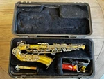 Bundy Ii Alto Saxophone Brass Gold Lacquered With Case Mouthpiece Strap. Fixed Price $199.99.
