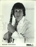 1986 Press Photo Richard Stoltzman Holding His Clarinet - NOP88624. Fixed Price $24.99.