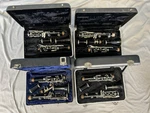 Lot Of 4 Bundy Selmer U.s.a. Clarinets. Fixed Price $79.99.