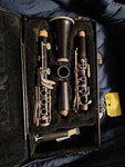 Selmer Signet Resonite Clarinet Black With Case And Mouthpiece. Fixed Price $35.00.