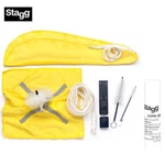 Stagg Sck-pro-as Saxophone Cleaning Maintenance Kit With Swab, Brush, Cloth. Fixed Price $19.99.