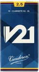 Vandoren CR8025 V21 Bb Clarinet Reed 2.5 (10-PACK). Fixed Price $43.00.