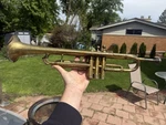 Vtg Antique C.g. Conn 40B Trumpet Parts/repair Worn Patina Old Horn. Fixed Price $299.99.