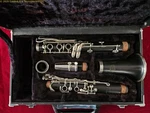 Evette & Schaeffer Upper Intermediate Model Clarinet Circa 1950S. Fixed Price $425.00.