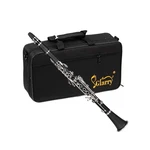 Glarry 17 Key Bakelite Nickel-plated Black Student Bb Clarinet For Beginner. Fixed Price $73.99.