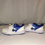 Nike Full Force Low Summit White Deep Royal Blue Sneaker Rubber FB1362-104. Fixed Price $29.99.