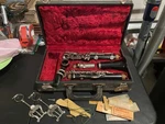 Early Leblanc Vito Reso-tone Clarinet Red Lined Hard Case W/ Extras Made U.s.a.. Fixed Price $39.95.