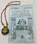 Vtg Ocarina Clay Necklace Musical Instrument Cuzco Peru Handcrafted Menzie. Fixed Price $15.99.