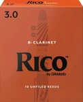 Rico By D'addario RCA1030 Bb Clarinet Reeds, Strength 3, 10-PACK. Fixed Price $24.99.