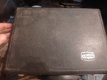 4G -vintage Clarinet Case=bundy Resonite W/ Rico Royal Mouthpiece. Fixed Price $13.59.
