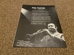 JBF15 Advert 11X8 Pete Fountain & Leblanc Clarinet Model 1611. Fixed Price $12.08.