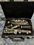 Le Blanc Wood Clarinet Black Body Silver Keys Includes Mouthpiece And Hard Case. Fixed Price $225.00.