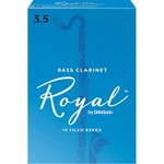 Rico Royal Bass Clarinet Reeds, Box Of 10 Strength 3.5. Fixed Price $38.99.