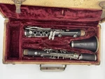 Vintage Boosey & Hawkes The Edgware Clarinet Made England Tweed Case. Fixed Price $129.00.