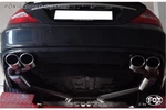 Fox Duplex Complete Cat-back Exhaust For Mercedes Cls C219 2X115X85 Oval Slant. Fixed Price $2083.24.