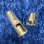 Vintage Oem Leblanc Alto/contrabass Clarinet Ligature And Cap. Fixed Price $45.00.