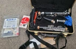 Selmer Signet Clarinet Black Woodwind Instrument Student Model Tested Case. Fixed Price $180.00.