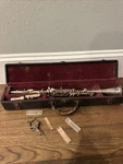 Antique Pedler "custom Built" Silver Plated Clarinet + Case - Pro Level #p. Fixed Price $149.99.