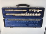 Artley 18-0 Silver Flute Musical Instrument With Case Usa. Fixed Price $24.99.