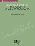 Leonard Bernstein Sonata For Clarinet & Piano Sheet Music Book Play-along Audio. Fixed Price $26.99.