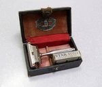 Vintage Ever-ready 1924 Style Safety Razor Set Wood Case Clean. Fixed Price $45.00.