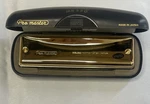 Suzuki Pro Master MR350 Valved Diatonic Harmonica Key Db Metal Gold With Case. Fixed Price $145.00.