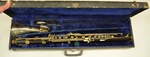 Noblet Paris Bass Clarinet, Wood Body With Case. Fixed Price $600.00.