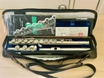Muramatsu Silver Flute Cce Foot Tube Mechanism. Fixed Price $1900.00.