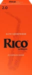 Rico By D'addario Alto Saxophone Reeds Unfiled - 25 Per Box. Fixed Price $65.99.