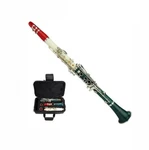 Holiday Sale New Merano Student Bb Red - White Green Clarinet,case,mouth Piece. Fixed Price $89.99.