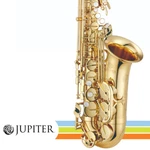 Jupiter JAS1100Q Key Of Eb Performance Level Gold Lacquered Alto Saxophone. Fixed Price $3314.00.