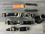 Antique V. Kohlert's Sons Graslitz Bb Clarinet Serial # 270881 Ca. Pre WW1 -1918. Fixed Price $120.00.