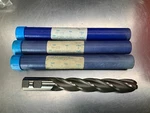 (3) Trw Putnam Tool 94036 High Speed 4-FLUTE Endmill RK-105. Fixed Price $35.00.