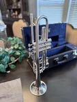 Bach Stradivarius LR180S37 Silver Trumpet Bb. Fixed Price $2500.00.
