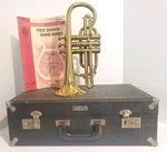 1960S Vintage Besson Stratford Trumpet With Case 343257. Fixed Price $249.99.