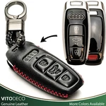 Vitodeco Leather Smart Key Case Compatible For Audi Q7,Q8,A7,A8,A5,A6 2019-2022. Fixed Price $15.99.