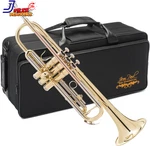 Jean Paul TR-430 Intermediate Bb Trumpet Brass Lacquered With Rose Leadp. Fixed Price $688.93.