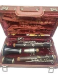 Vintage H. Freeman N.y Wood Clarinet Made France W/ Case Model M-100. Fixed Price $99.00.
