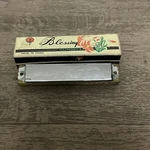 Vintage Blessing Wood Harmonica - Original Box Multi Color Note. Fixed Price $12.00.